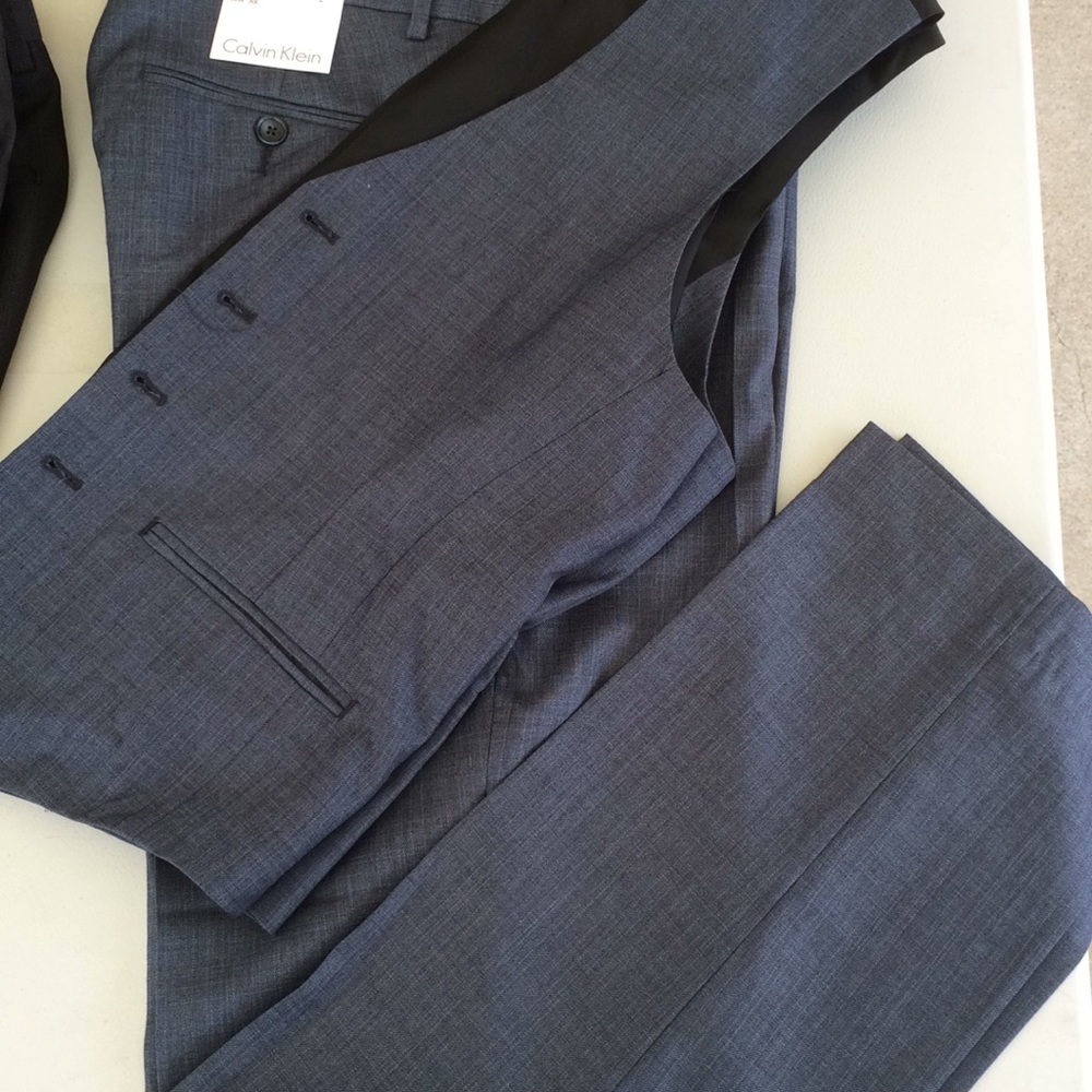 NEW Men’s Calvin Klein slacks and vest